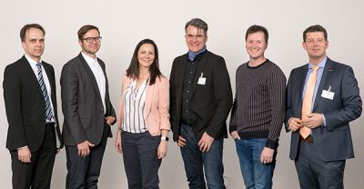 Gruppenfoto des Vorstands des Marketingclub Dresden