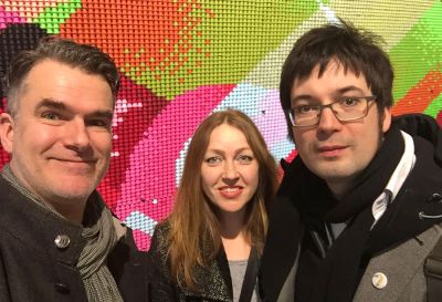 Das Team der blaurock markenkommunikation (v.l.n.r.): Tobias Blaurock, Nicole Köhler, Oliver Zick